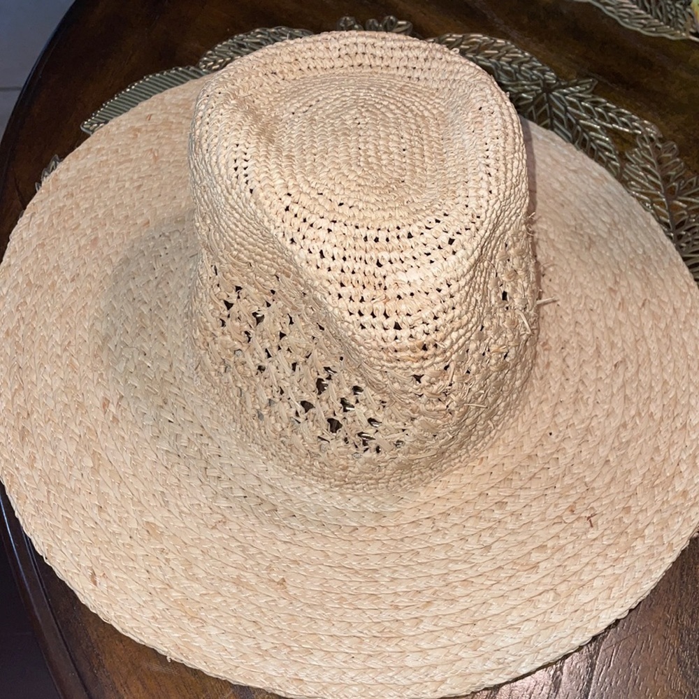 Versona straw beach hat San Diego hat company NWT